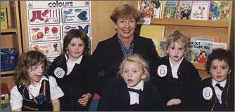 picture of regina with children